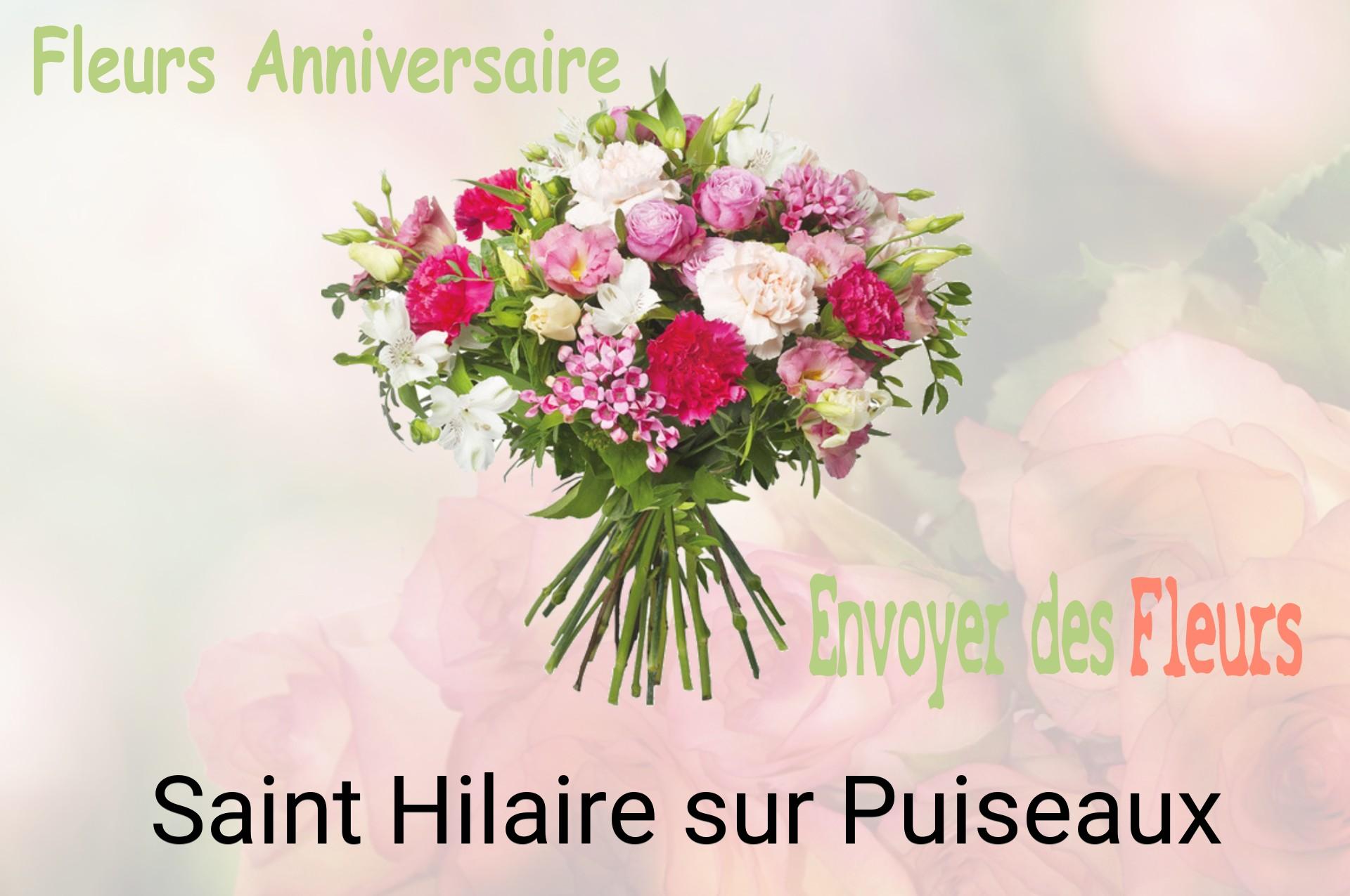 Bouquet de fleurs d’anniversaire livré à Saint-Hilaire-sur-Puiseaux